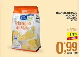 Qui Discount Triangoli di mais biologici MR.SPIKE offerta