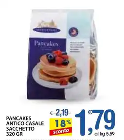 Qui Discount Pancakes antico casale sacchetto offerta