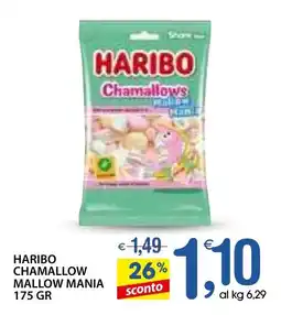 Qui Discount Haribo chamallow mallow mania offerta