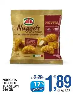 Qui Discount Nuggets di pollo surgelati offerta