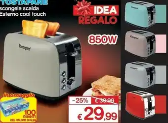 Satur Tostapane 850w offerta