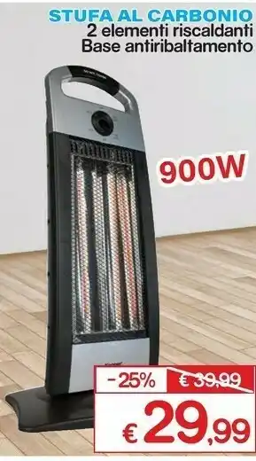Stufa al carbonio