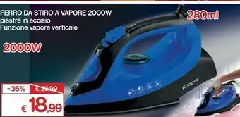 Satur Ferro da stiro a vapore 2000w offerta