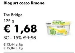 NaturaSì Biogurt cocco limone the bridge offerta