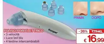 Pulisci pori elettrico