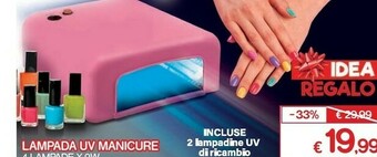 Lampada uv manicure