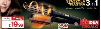 Satur Spazzola piastra 3 in 1 offerta