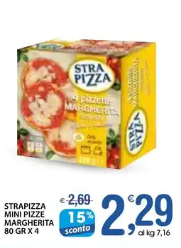 Qui Discount Strapizza mini pizze margherita offerta
