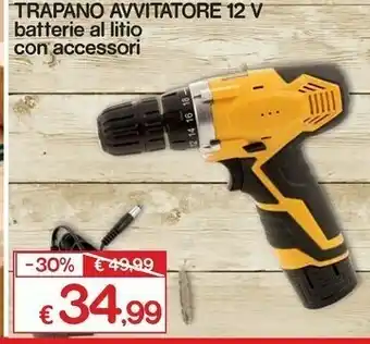 Trapano avvitatore 12 v