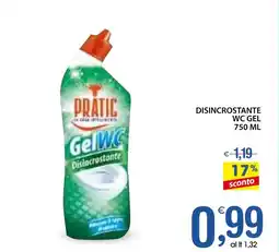Qui Discount Disincrostante wc gel offerta