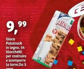 Gioco patatrack in legno 54