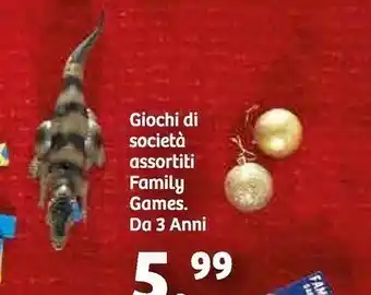 In'S Mercato Giochi di società assortiti family games da 3 anni offerta