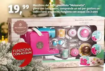 In'S Mercato Macchina del caffè giocattolo maisonelle offerta