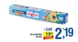 Qui Discount Alluminio 30 mt offerta