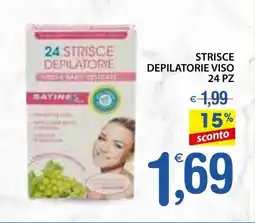 Qui Discount Strisce depilatorie viso offerta