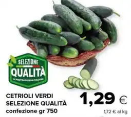 Tigre Cetrioli verdi selezione qualità offerta