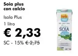 Soia plus con calcio Isola Plus
