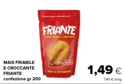 Tigre Mais friabile e croccante friante offerta