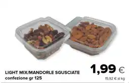 Tigre Light mix/mandorle sgusciate offerta