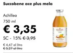 NaturaSì Succobene ace plus mela achillea offerta