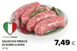 Tigre Salsiccia fresca di suino a nodi offerta
