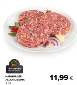 Tigre Hamburger alla siciliana offerta