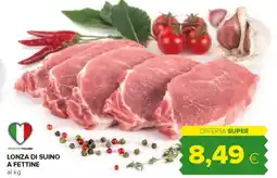 Tigre Lonza di suino a fettine offerta
