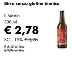 Birra senza glutine bionica il mastio