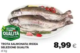 Tigre Trota salmonata iridea selezione qualità offerta