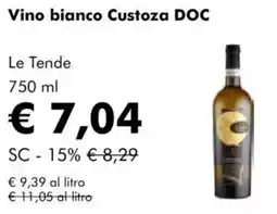 NaturaSì Vino bianco custoza doc le tende offerta
