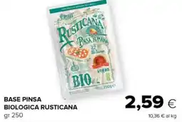 Tigre Base pinsa biologica rusticana offerta