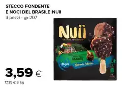 Tigre Stecco fondente e noci del brasile NUII offerta