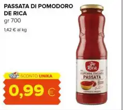 Tigre Passata di pomodoro DE RICA offerta