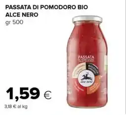Tigre Passata di pomodoro bio ALCE NERO offerta