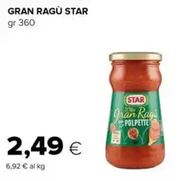 Tigre Gran ragu STAR offerta