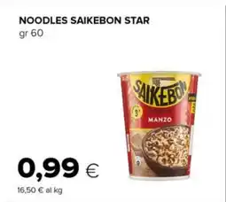 Tigre Noodles saikebon STAR offerta