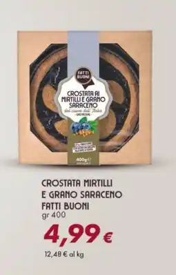 Tigre Crostata mirtilli e grano saraceno FATTI BUONI offerta