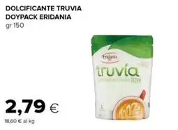 Tigre Dolcificante truvia doypack eridania offerta