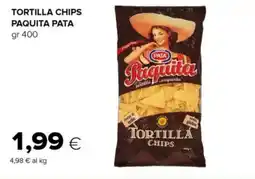 Tigre Tortilla chips paquita PATA offerta