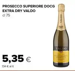 Tigre Prosecco superiore docg extra dry VALDO offerta
