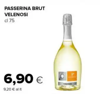 Tigre Passerina brut VELENOSI offerta