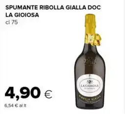 Tigre Spumante ribolla gialla doc LA GIOIOSA offerta