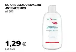 Sapone liquido bioxcare antibatterico