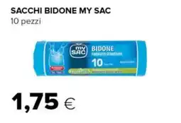 Tigre Sacchi bidone MY SAC offerta