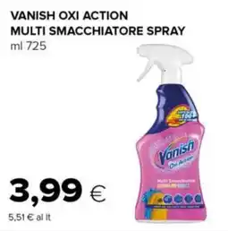 Tigre Vanish oxi action multi smacchiatore spray offerta