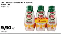 Tigre Gel lavastoviglie fairy platinum tripacco offerta