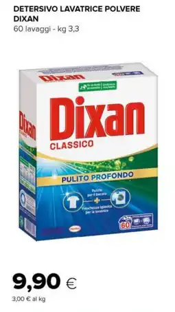 Tigre Detersivo lavatrice polvere DIXAN offerta
