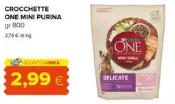 Tigre Crocchette one mini purina offerta
