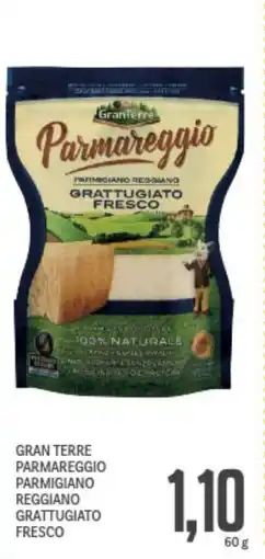 Supermercati Piccolo Gran terre parmareggio parmigiano reggiano grattugiato fresco offerta