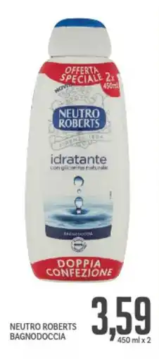 Supermercati Piccolo Neutro roberts bagnodoccia offerta